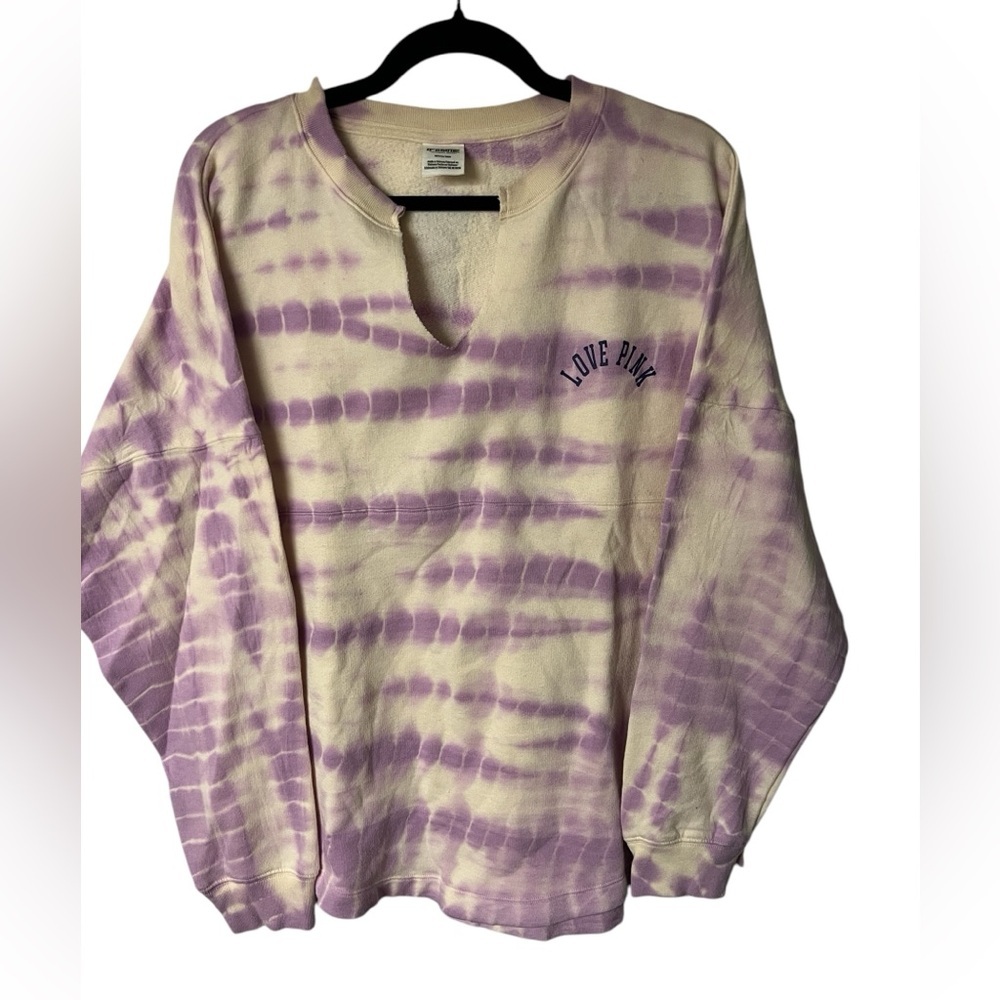 OINk Love PINK Varsity V-neck pullover size M